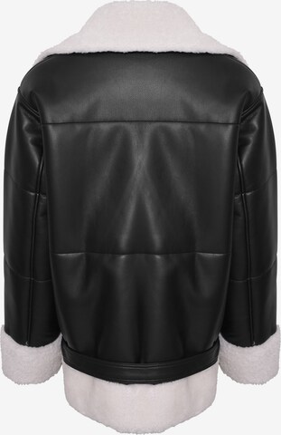 OW Collection Zimní bunda 'STOCKHOLM' – černá