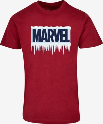 ABSOLUTE CULT Shirt 'Marvel - Icicle' in Rood: voorkant