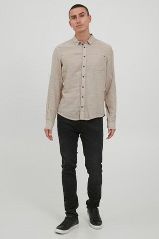 BLEND Regular fit Button Up Shirt in Grey