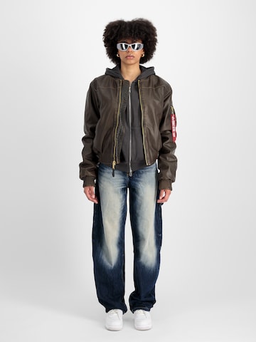 ALPHA INDUSTRIES Between-season jacket 'MA-1 FL' in Brown