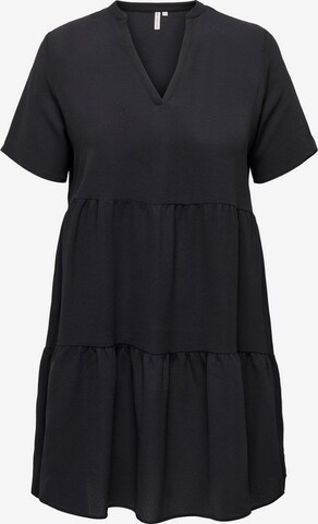 ONLY Carmakoma Dress in Black: front