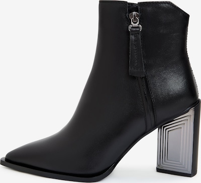 CESARE GASPARI Booties in Grey / Black, Item view