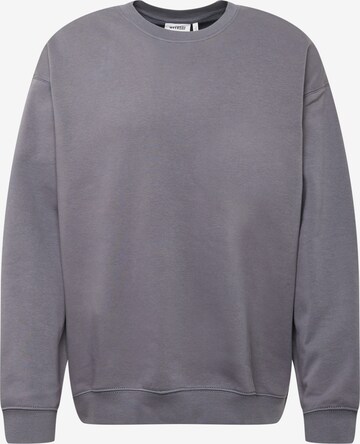 Sweat-shirt WEEKDAY en gris : devant