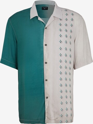 STRELLSON Button Up Shirt 'Cliro' in Green: front