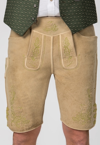 STOCKERPOINT Regular Trachtenhose 'Fridl' in Beige