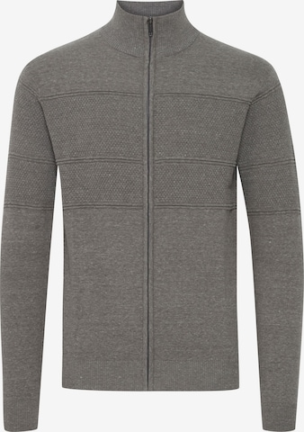 11 Project Pryannik Feinstrick Zip-cardigan in Grau: predná strana