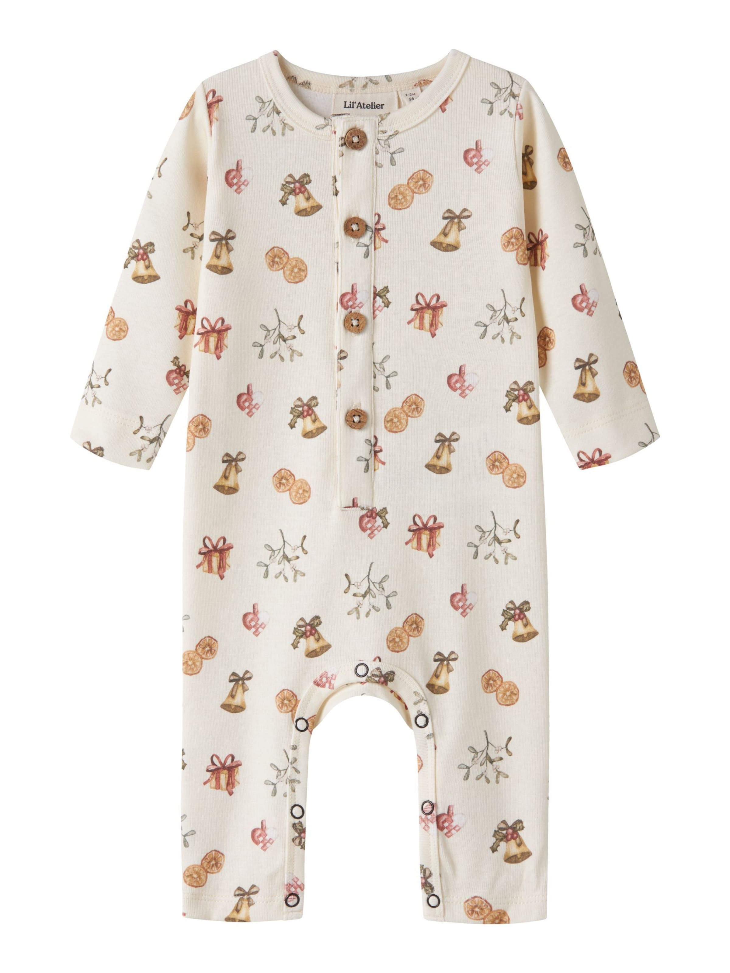 Pigiama di Lil'Atelier in beige: frontale