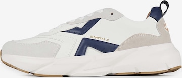 Baskets basses 'Horizontmann' Alexander Smith en blanc : devant