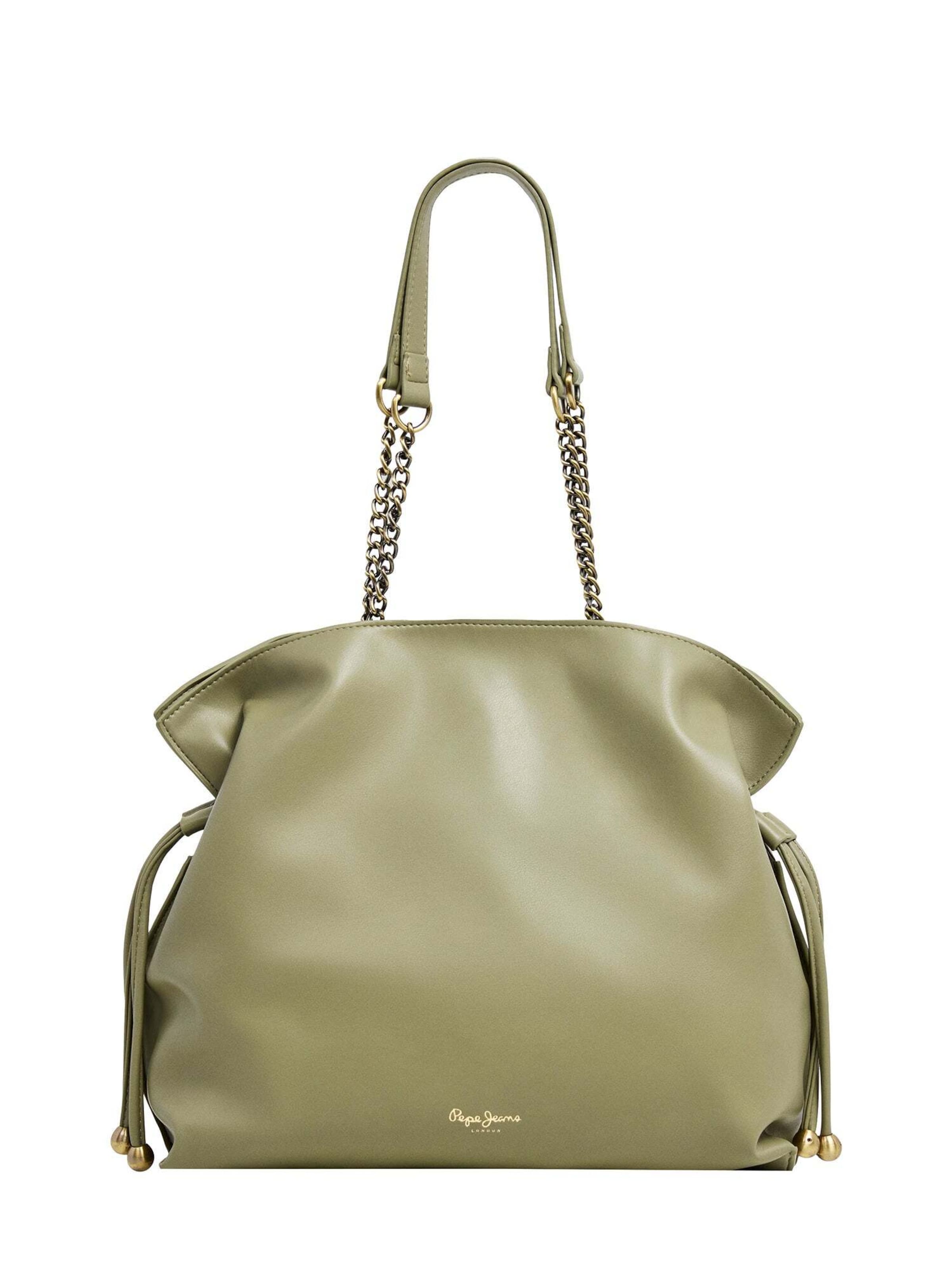 Pepe Jeans Handtas 'GWENDOLYN' in Groen: voorkant