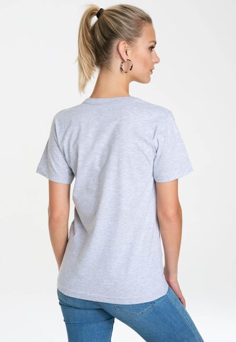 LOGOSHIRT Shirt in Grau