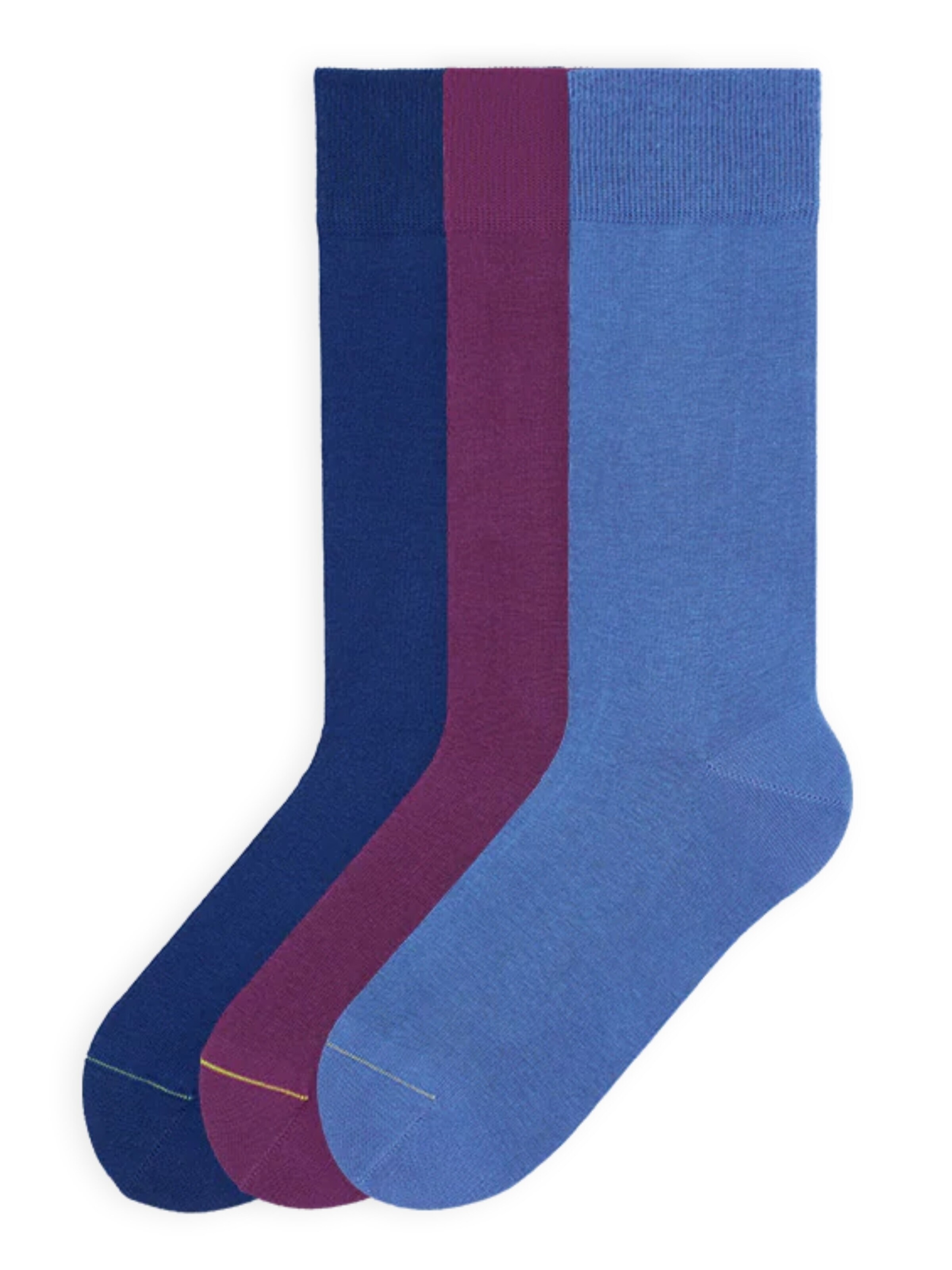 Von Jungfeld Socks 'SIGNATURE Set' in Blue: front