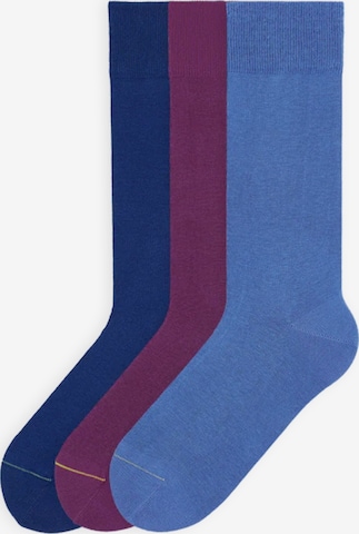 Von Jungfeld Socks 'SIGNATURE Set' in Blue: front
