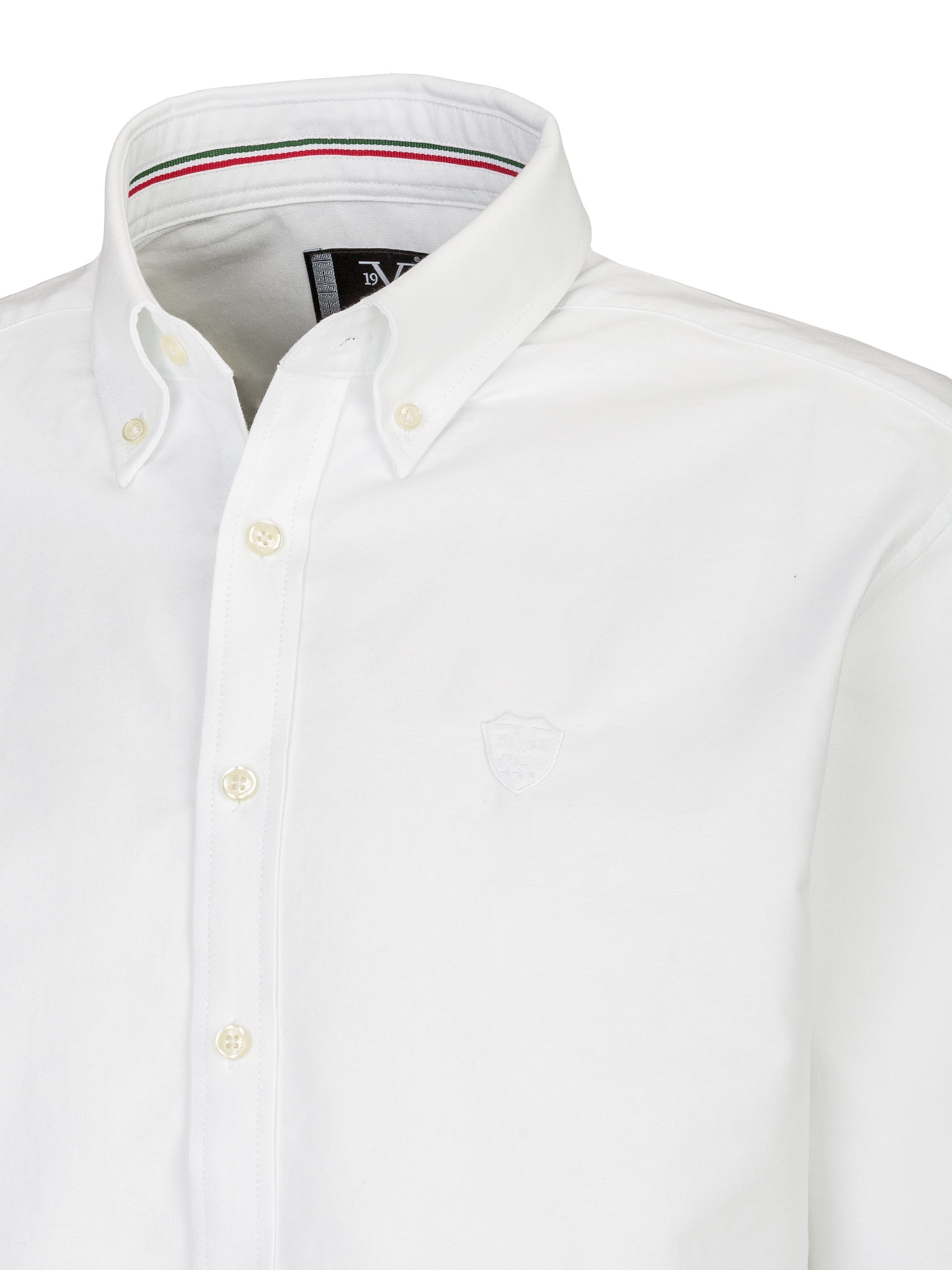 19V69 ITALIA Regular Fit Forretningsskjorte 'Rocco' i hvid