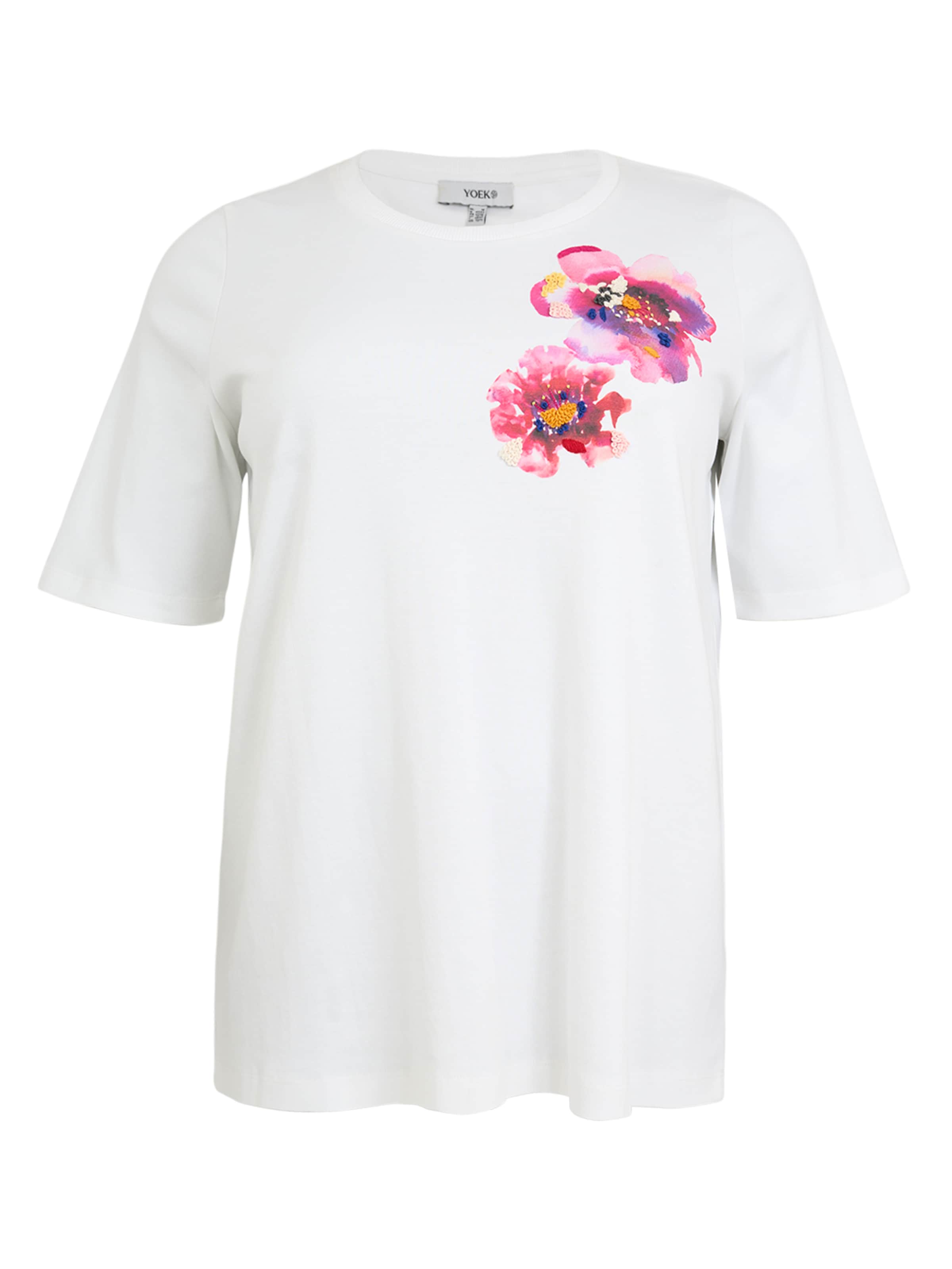 YOEK Shirt in White: front