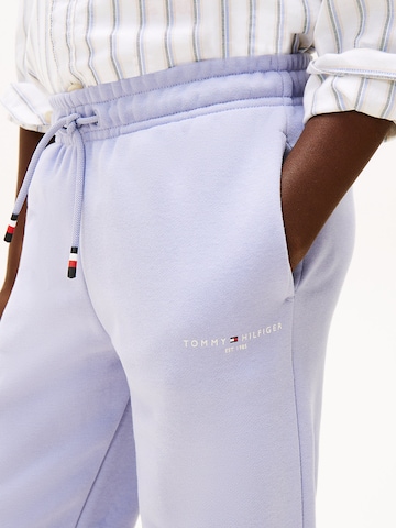 TOMMY HILFIGER Tapered Broek in Lila