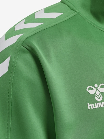 Hummel Athletic Zip-Up Hoodie in Green