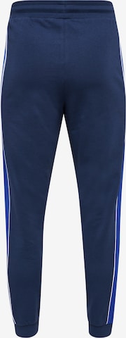 Hummel Tapered Sporthose in Blau