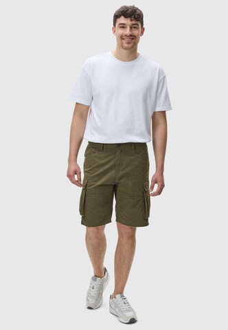 Loosefit Pantalon cargo 'Merly' Ragwear en vert : devant