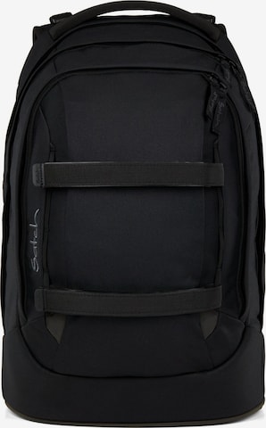 Satch Rucksack in Schwarz: Vorderseite