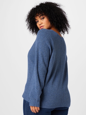 Tom Tailor Women + Pullover in Blau