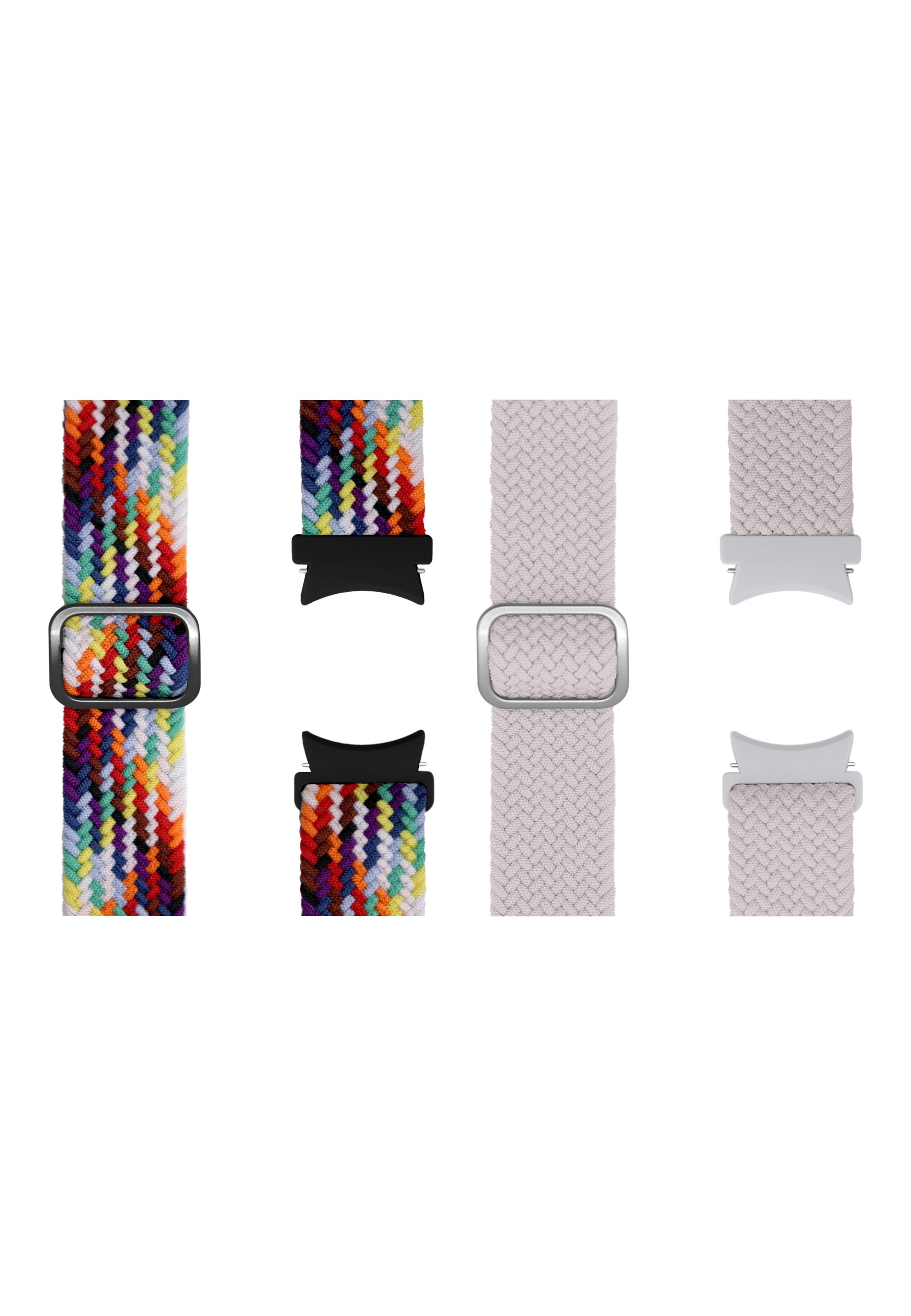 WRISTR Smartwatch-Armband 'Flex Loop' in One Size in hellgrau, Produktansicht
