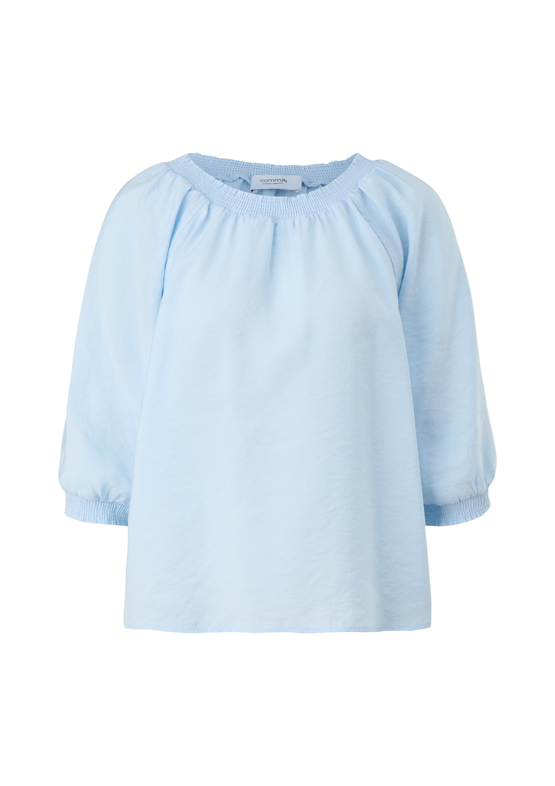 comma casual identity Blouse in Blue: front