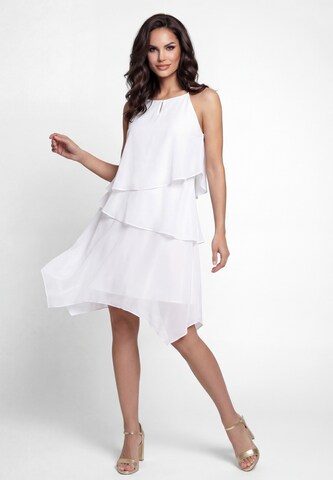 faina Cocktail dress 'Festive' in White