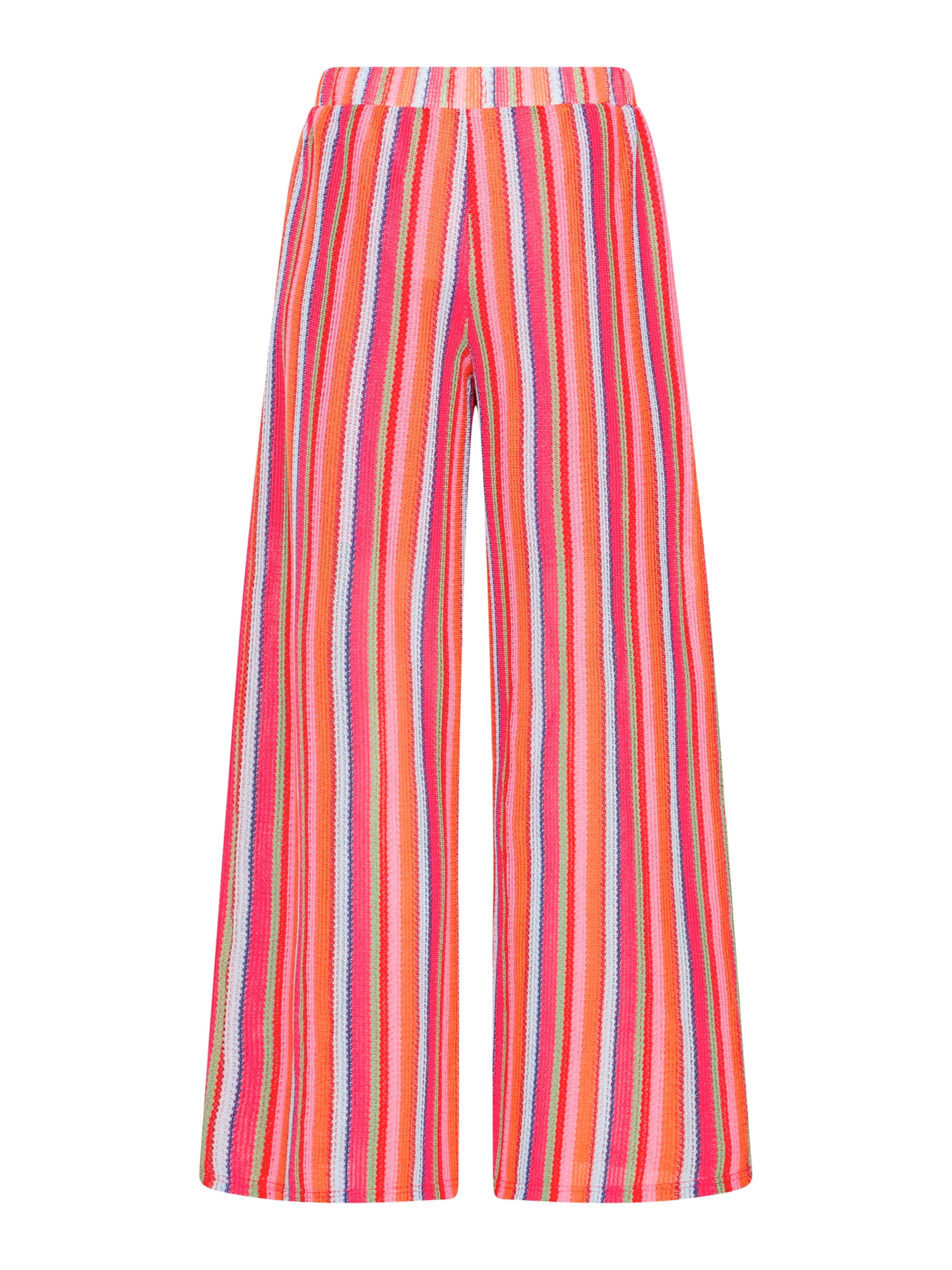 ICHI Wide leg Broek 'IHLibella' in Gemengde kleuren