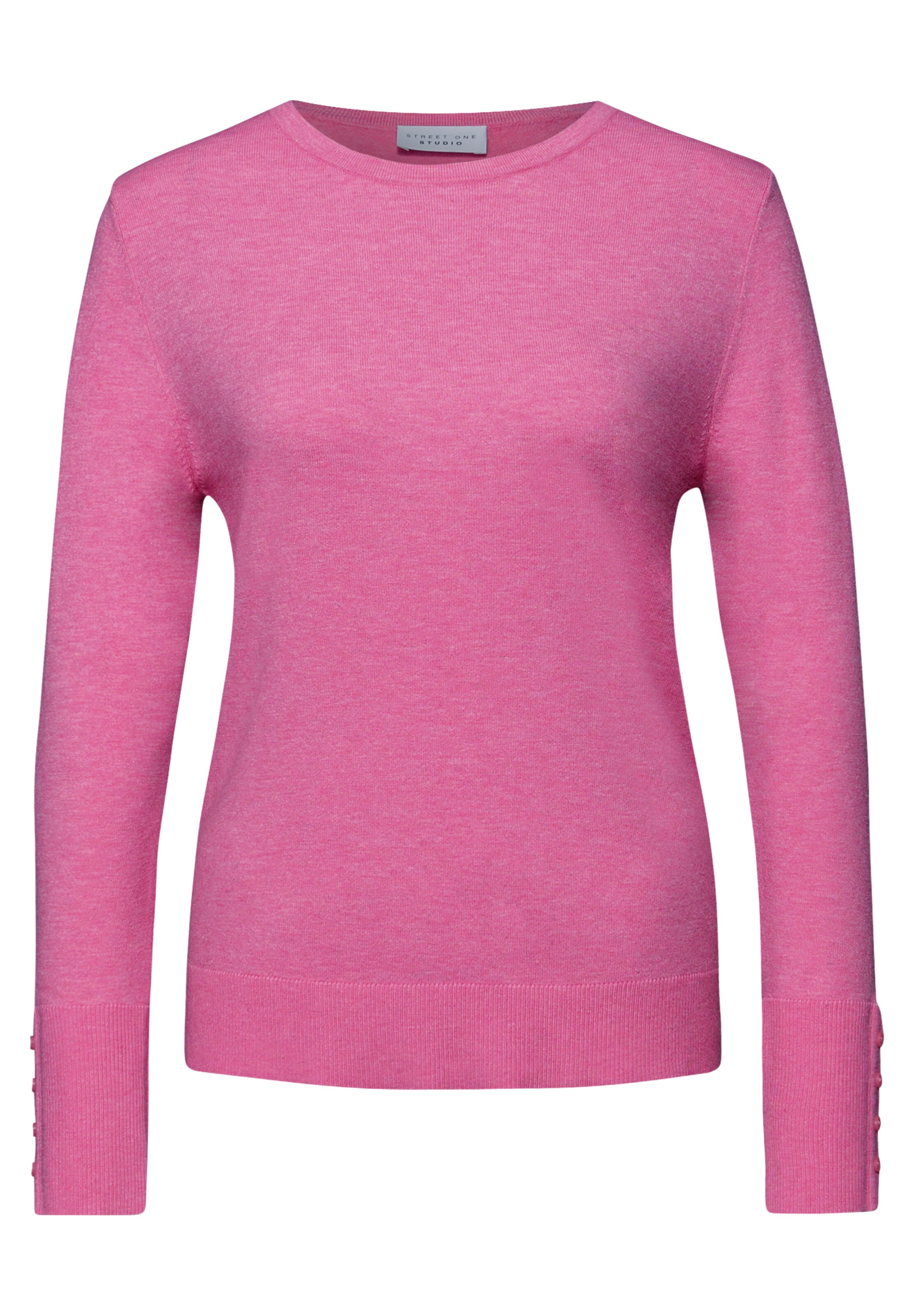 Street One Studio Sweater in Pink: front