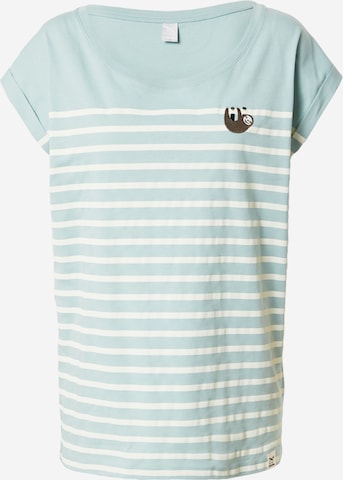 Iriedaily T-Shirt 'Solthy' in Blau: predná strana