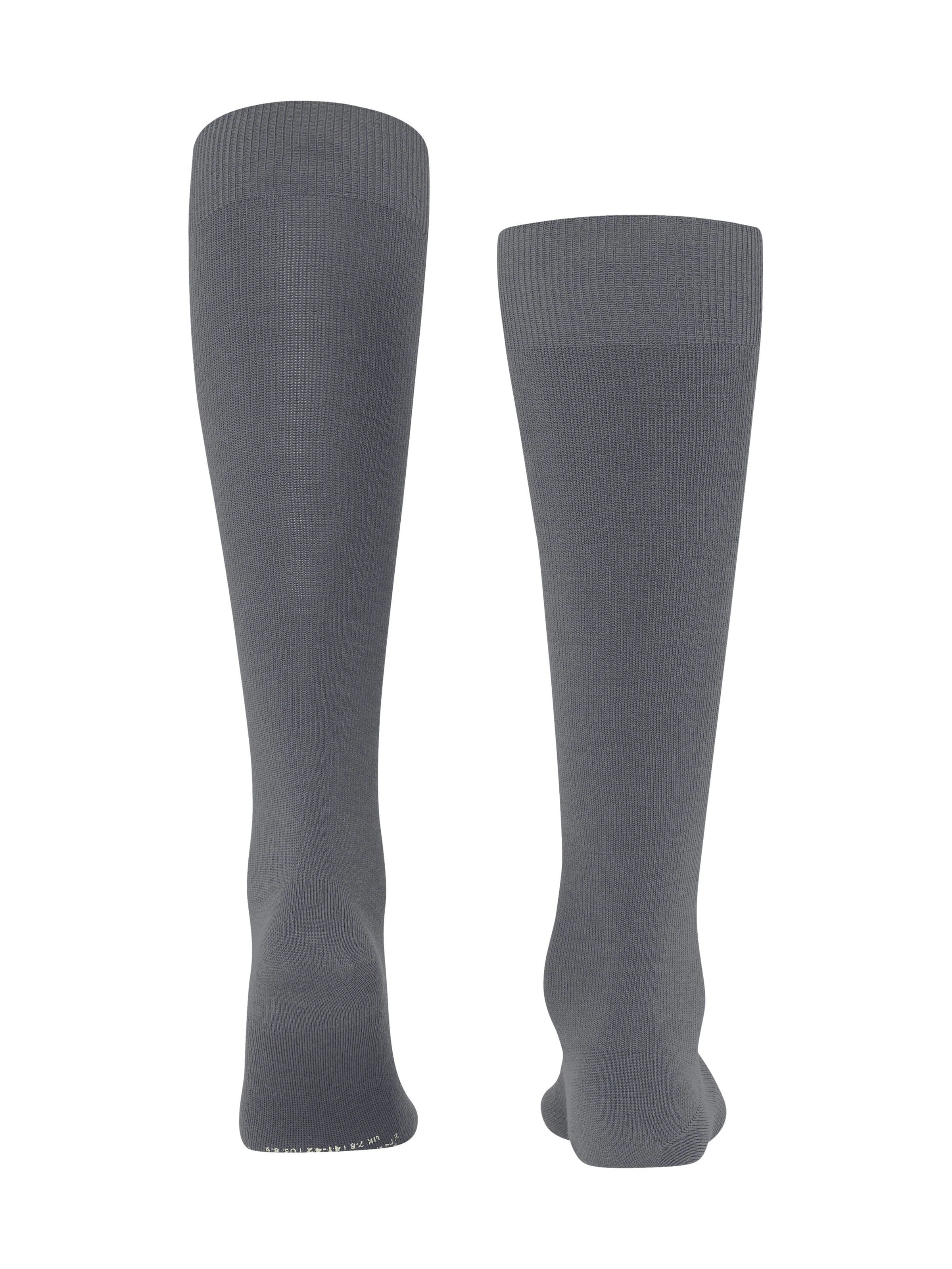 FALKE Knee High Socks 'Energizing Wool' in Grey