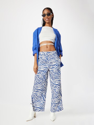 Wide Leg Pantalon DEDICATED. en bleu