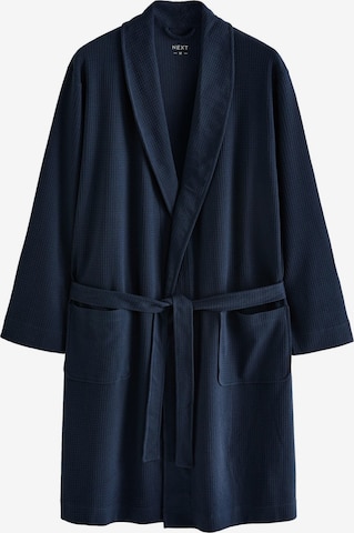 Peignoir court Next en bleu : devant
