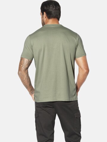 Jan Vanderstorm T-Shirt 'Uljas' in Grün