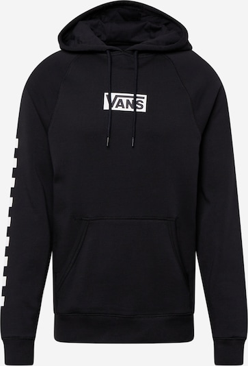 VANS Sweatshirt 'Versa Standard' em preto / branco, Vista do produto