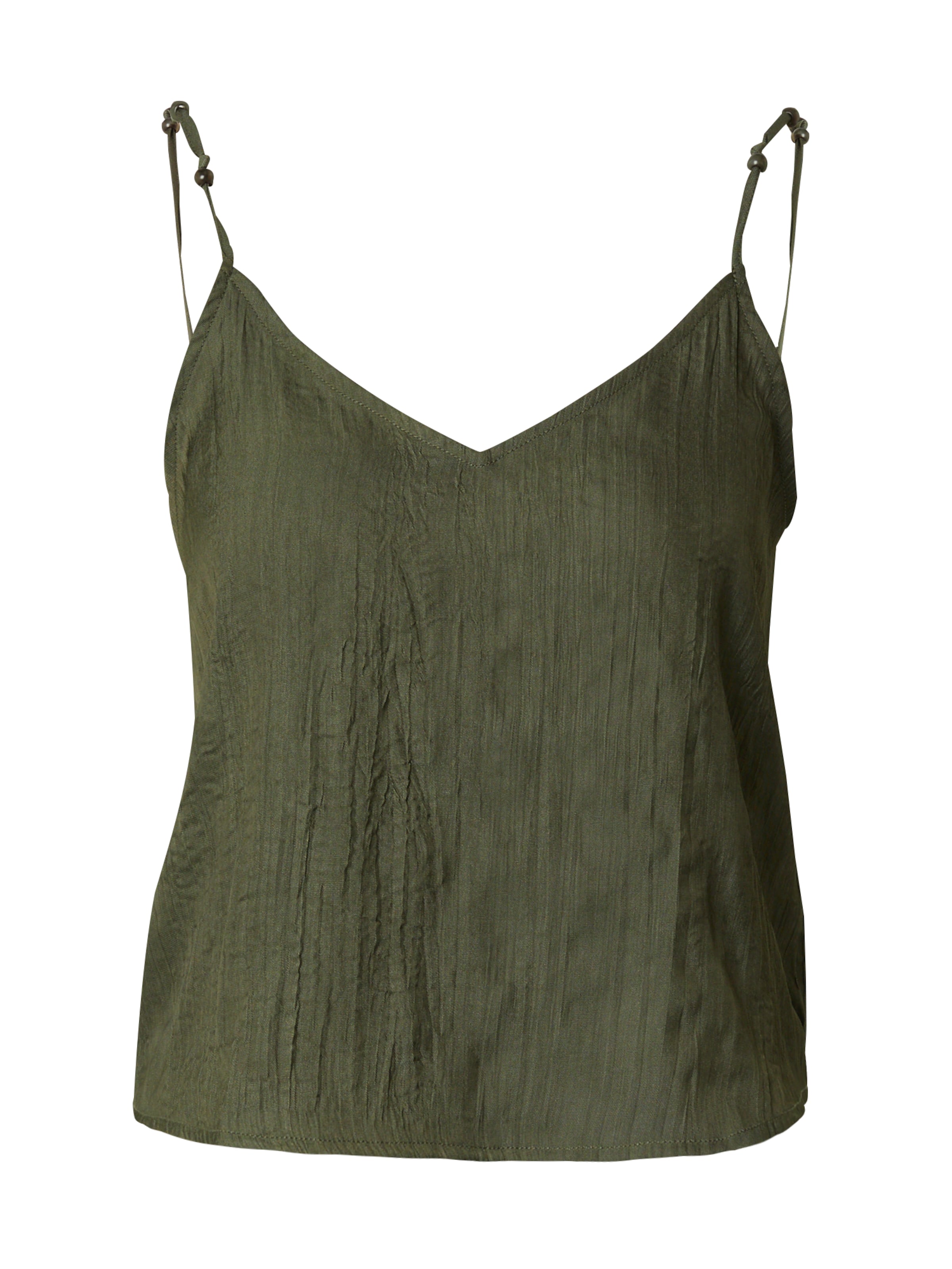 ABOUT YOU Top 'Flora' in Green: front