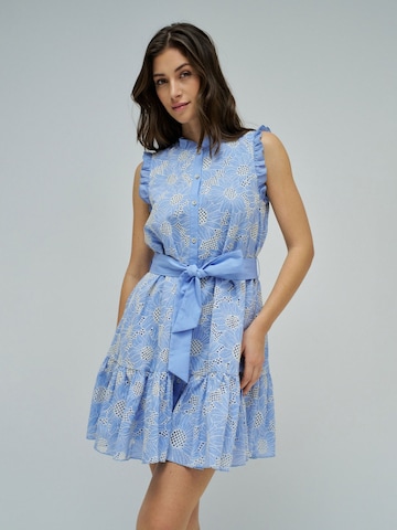 Robe-chemise Salsa Jeans en bleu : devant