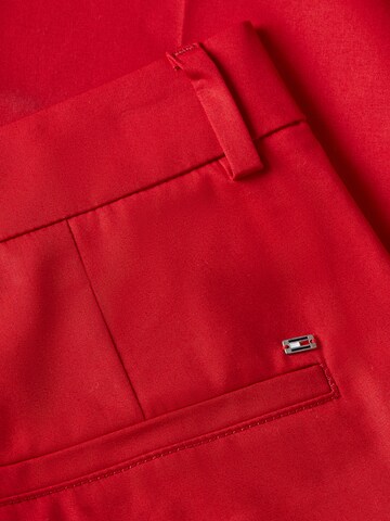 TOMMY HILFIGER Regular Hose in Rot