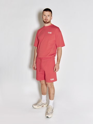 regular Pantaloni 'Lukas' di FCBM in rosso