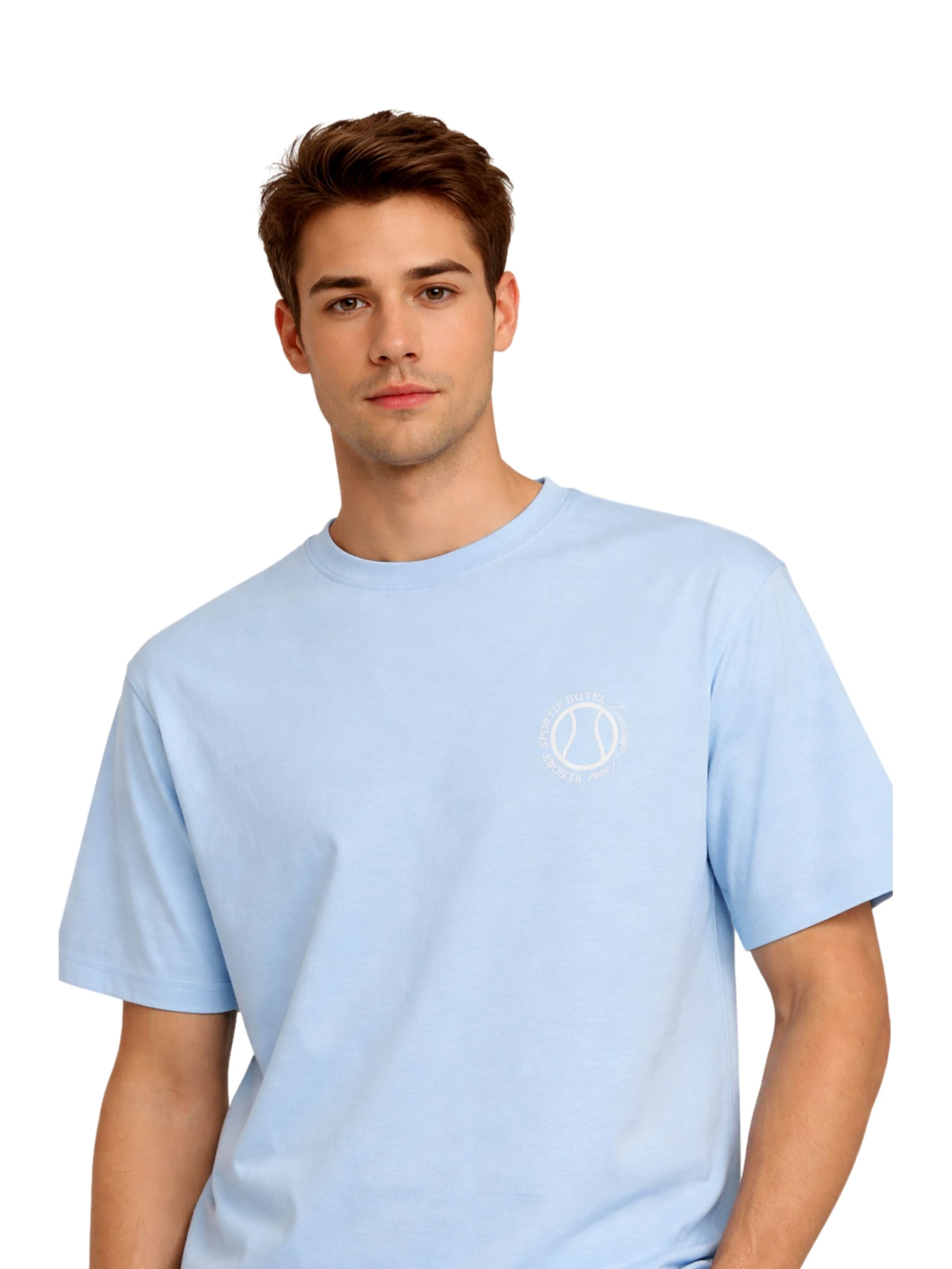 T-Shirt 'Fred Nadal Life' Only & Sons en bleu