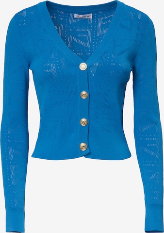 Cardigan Influencer en bleu : devant