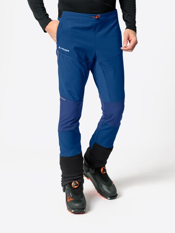 VAUDE Regular Outdoor Pants ' M Larice Light P III ' in Blue: front