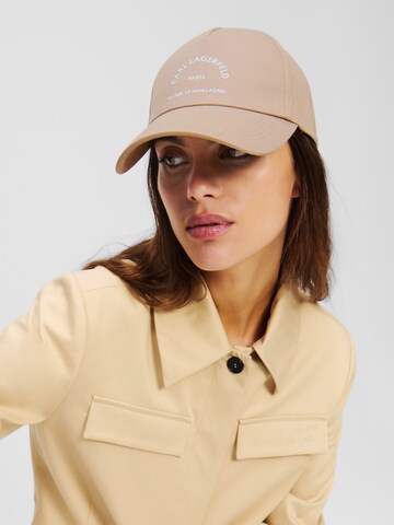 Karl Lagerfeld - Gorra en marrón