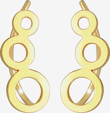 Boucles d'oreilles 'Ear Climber' ELLI en or