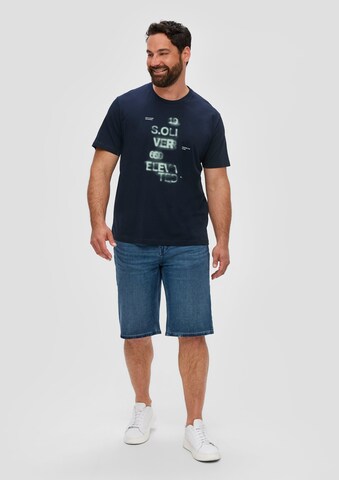 s.Oliver T-Shirt in Blau