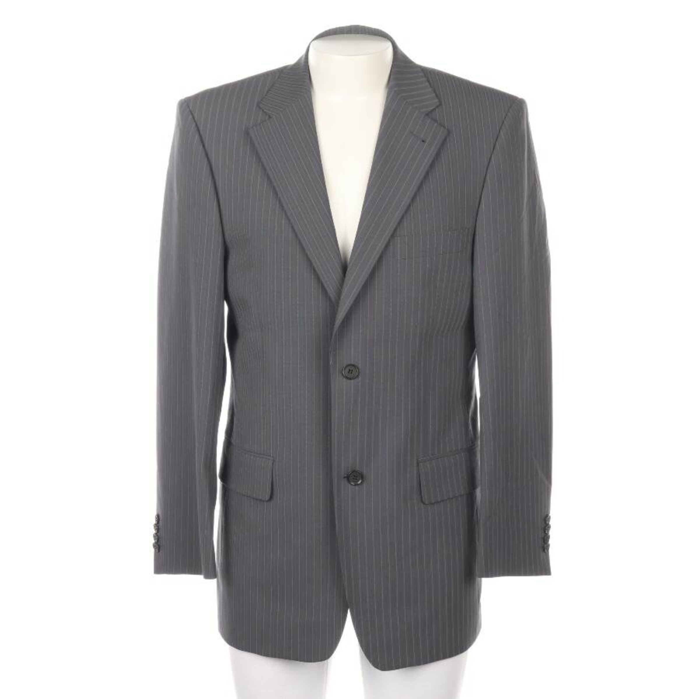 ROY ROBSON Suit Jacket in M in Grey: front
