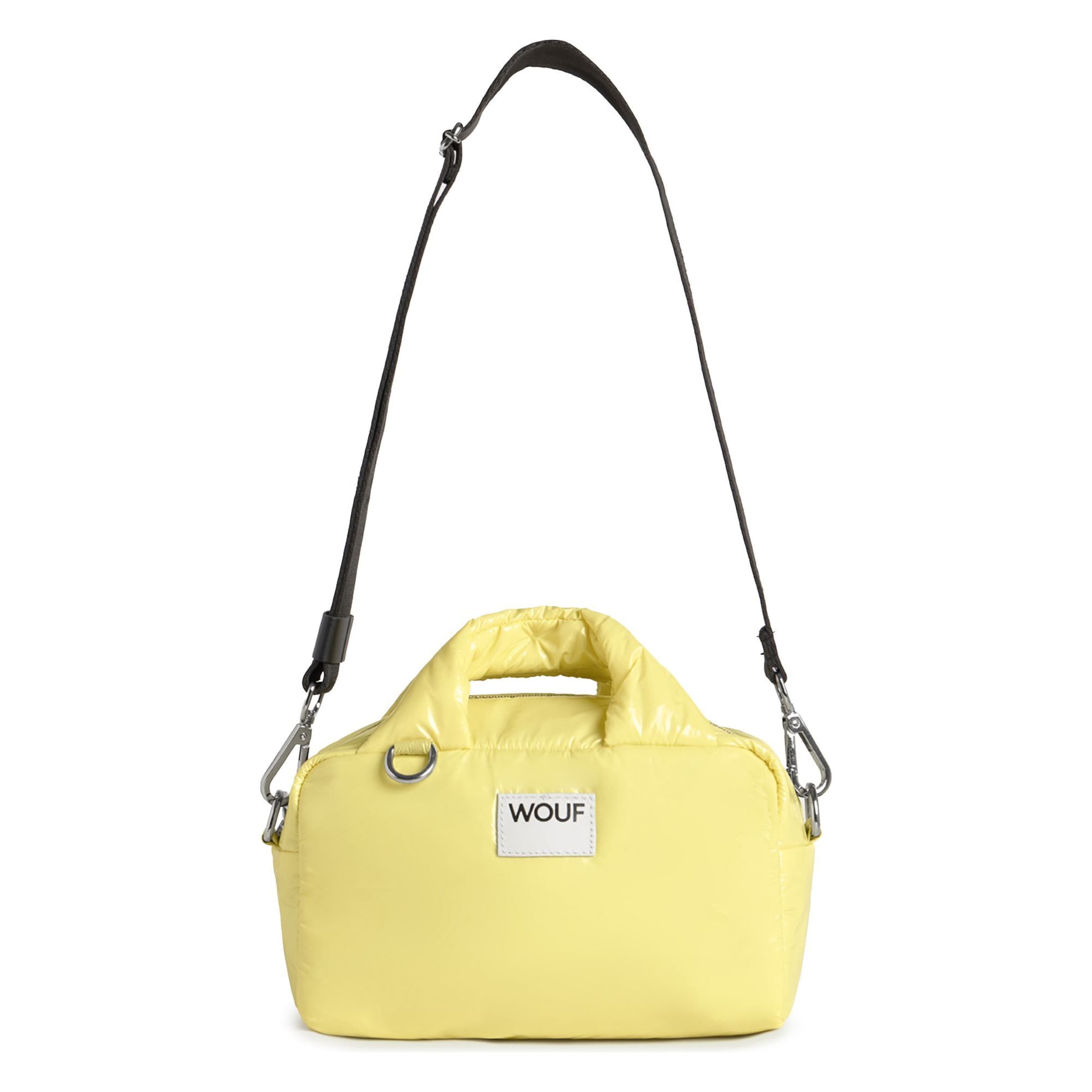 Sacs à main Wouf en jaune : devant