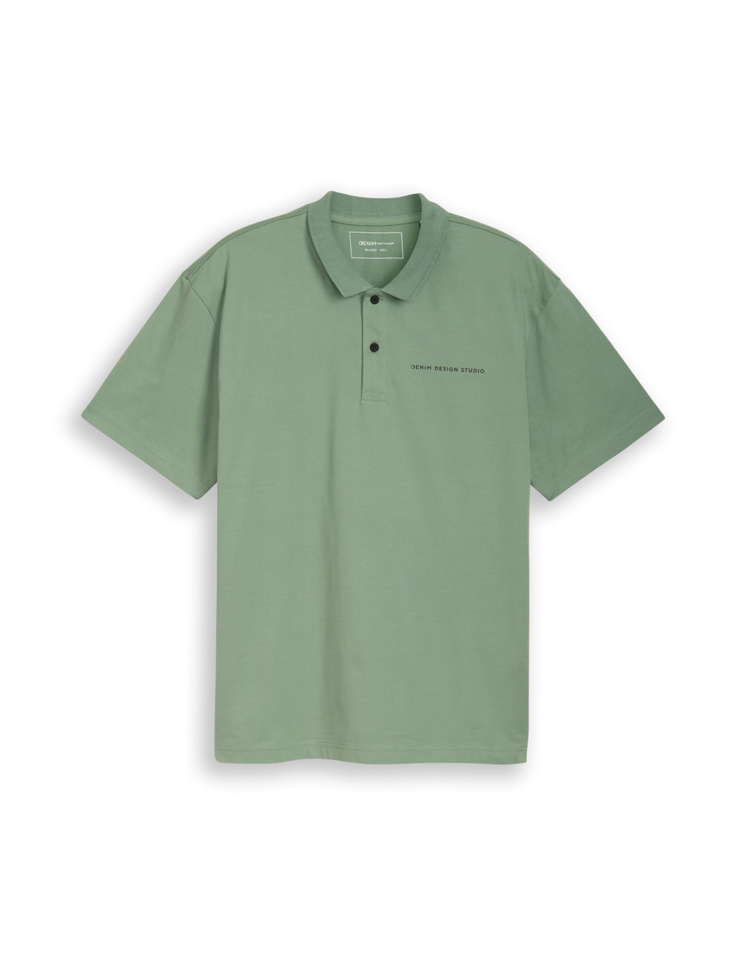 TOM TAILOR DENIM - Camiseta en verde: frente