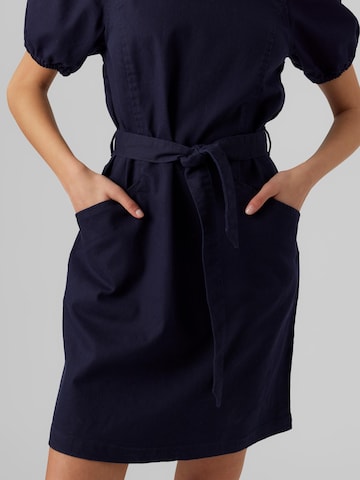 Robe 'WILD MOLLY' VERO MODA en bleu