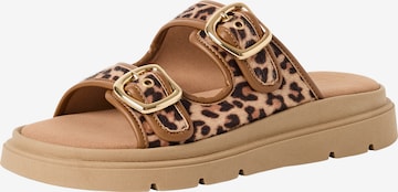 Mule MARCO TOZZI en beige : devant